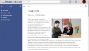Screenshot der Startseite des Wiki Durchblick